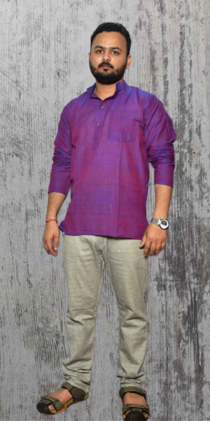 Trendy Cotton kurta - Violet