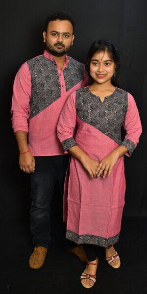 kurta kurti v pink
