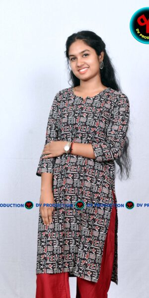 kurti plazo set small horse fish with mearoon