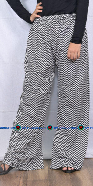 plazo black weave