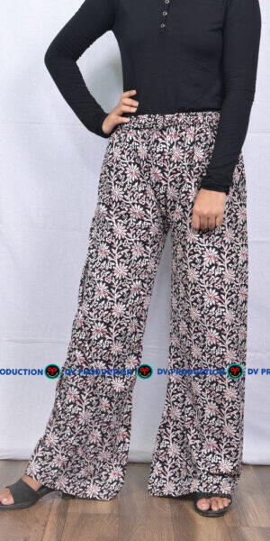 plazo black flower