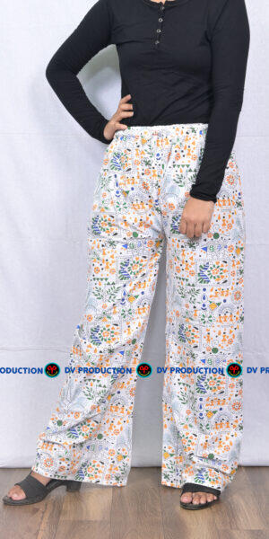 plazo white print