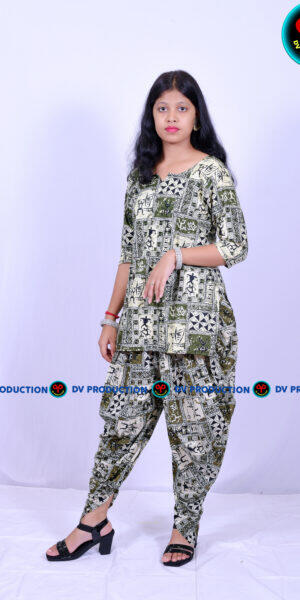 Comfortable Pure Cotton Dhoti Kurta Cord Set for Girls/Women